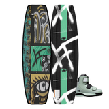 2026 Liquid Force Apex Park Wakeboard and Hook 6X Bindings Package