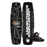 2026 Liquid Force Butterstick Pro Park Wakeboard and Hook 4D Bindings Package