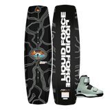 2026 Liquid Force Butterstick Pro Park Wakeboard and Hook 6X Bindings Package