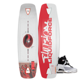 2026 Liquid Force Illusion Park Board and Aspect 4D Bindings Wakeboard Package