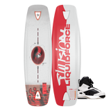 2026 Liquid Force Illusion Park Board and Terra 6X Bindings Wakeboard Package