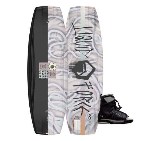 2026 Liquid Force M.E. Wakeboard and Transit Bindings Package