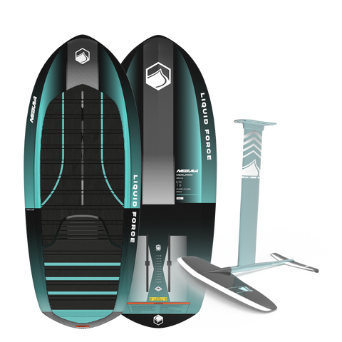 2026 Liquid Force Nebula Foil Board and Horizon Legacy 120 Foil Package