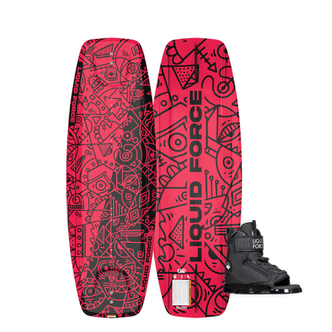 2026 Liquid Force Origin Future Series Wakeboard and Rant Bindings Package