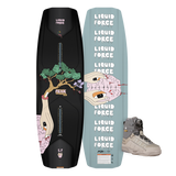 2026 Liquid Force Peak Park Wakeboard and Peak 4D Bindings Package