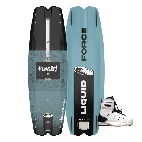 2026 Liquid Force Remedy Wakeboard and AERO Bindings Package