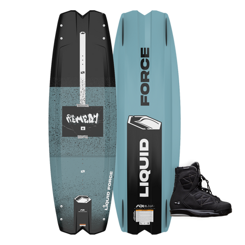 2026 Liquid Force Remedy Wakeboard and Rival Bindings Package