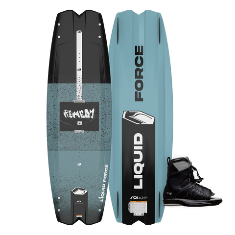 2026 Liquid Force Remedy Wakeboard and Transit Bindings Package