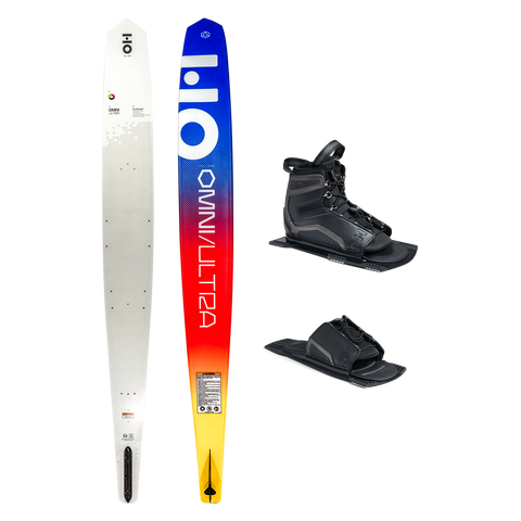 2026 HO Sports Omni Ultra White Waterski with Stance Ultralite Front Boot and ARTP