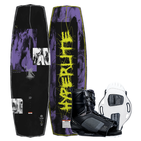2026 Hyperlite Blueprint Wakeboard with Team OT Bindings