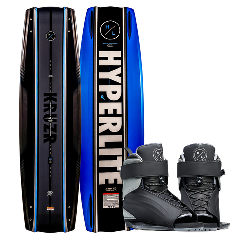 2026 Hyperlite Kruzr Wakeboard with Session Bindings