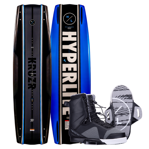 2026 Hyperlite Kruzr Wakeboard with Team X Bindings