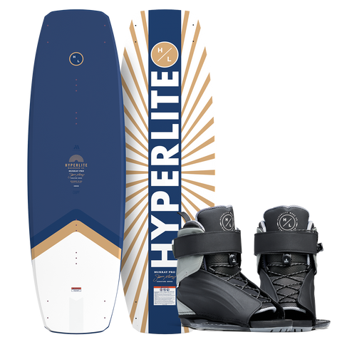 2026 Hyperlite Murray Pro Wakeboard with Session Bindings