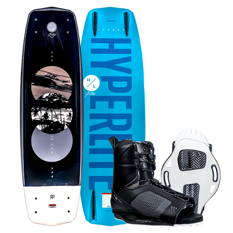 2026 Hyperlite Sender Wakeboard with Team OT Bindings