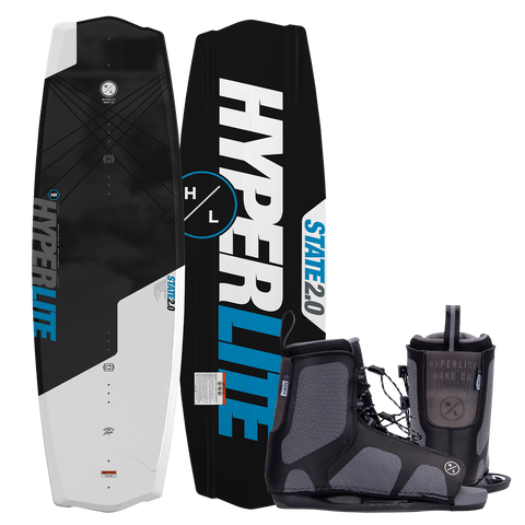 2026 Hyperlite State 2.0 Wakeboard with Remix Bindings
