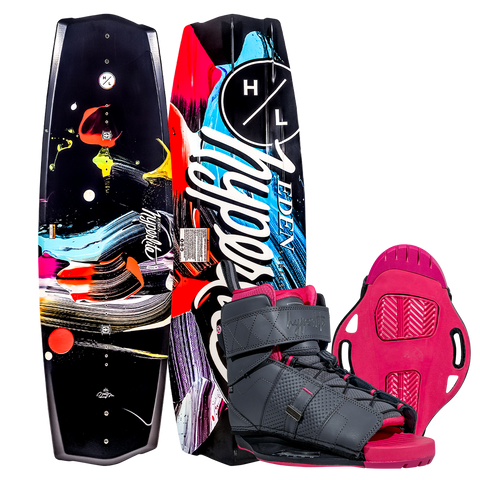 2026 Hyperlite Women's Eden 2.0 Wakeboard with Viva Bindings