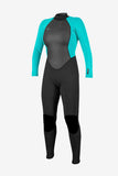 2026 O'Neill WOMEN'S REACTOR-2 3/2MM BACK ZIP FULL WETSUIT