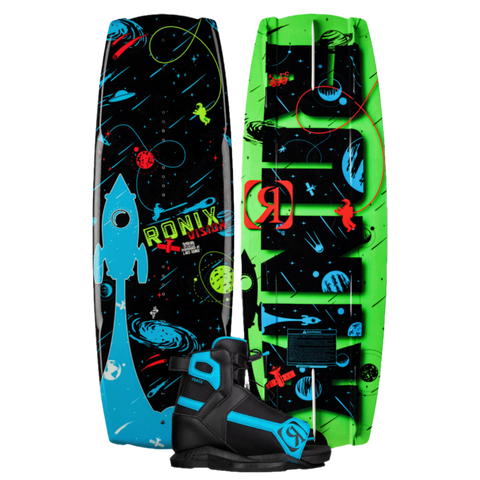 2026 Ronix Boy's Vision Wakeboard Package With Vision Boots