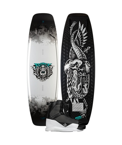 2026 Ronix Parks Wakeboard with District Boots