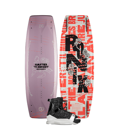2026 Ronix Quarter 'Til Midnight Wakeboard with Halo Boots