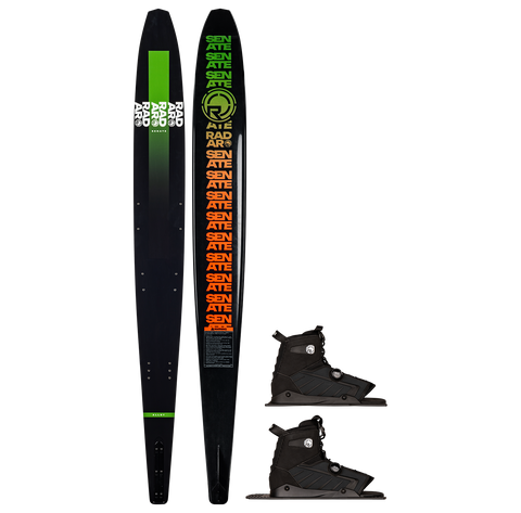 2026 Radar Alloy Senate Waterski with Double Vector BOA Boots