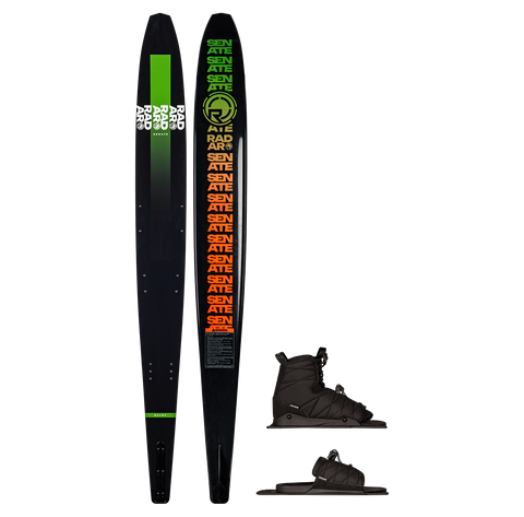 2026 Radar Alloy Senate Waterski with Prime Front Boot and ARTP