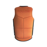 2025 Follow Section Mens Impact Vest - Black/Orange