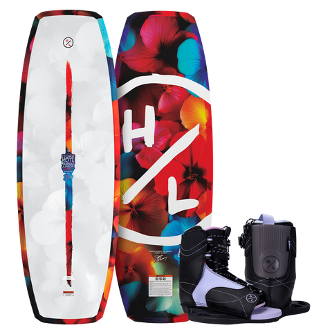 2026 Hyperlite Girl's Murray Jr. Wakeboard with Jinx Bindings