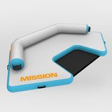 MISSION - REEF LITE LOUNGE : 55 ft² Inflatable Mat - DIAMOND - 6.5ft x 11.5ft x 6"