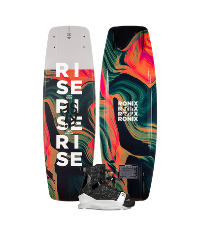 2026 Ronix Rise Wakeboard with Halo Boots