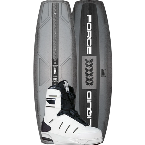 2025 Liquid Force Unity Aero Wakeboard with Aero 6X Boots