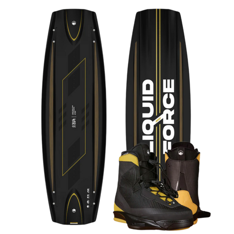 2025 Liquid Force Ethos Wakeboard With Vertex 6X Boots