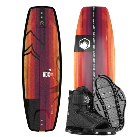 2025 Liquid Force RDX FS Wakeboard With Rant Boots