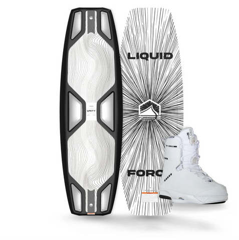 2024 Liquid Force Unity Aero Wakeboard w/ Aero 6X Bindings