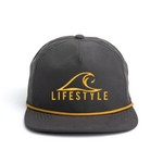 Lifestyle Wake Rope Snapback Hat