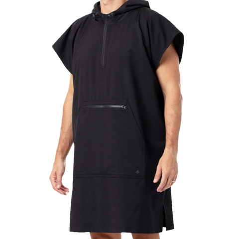 Lifestyle Wake Premium Black Poncho