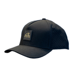 Lifestyle Wake Black and Gold Patch Hat