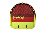 2024 Radar Liftoff - Marshmallow Top - Red / Yellow - 3 Person Tube